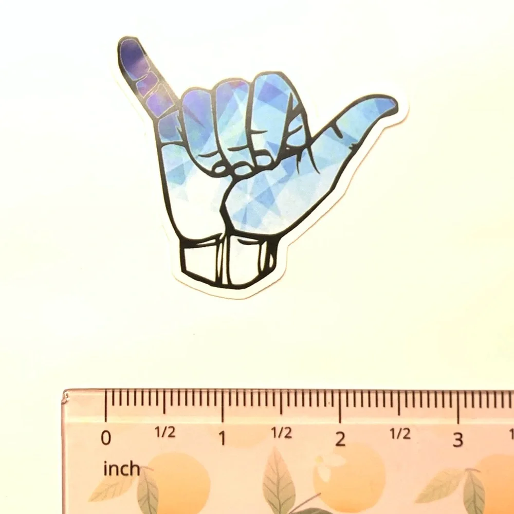 Shaka Sign Vinyl Sticker - Picture 2 of 2